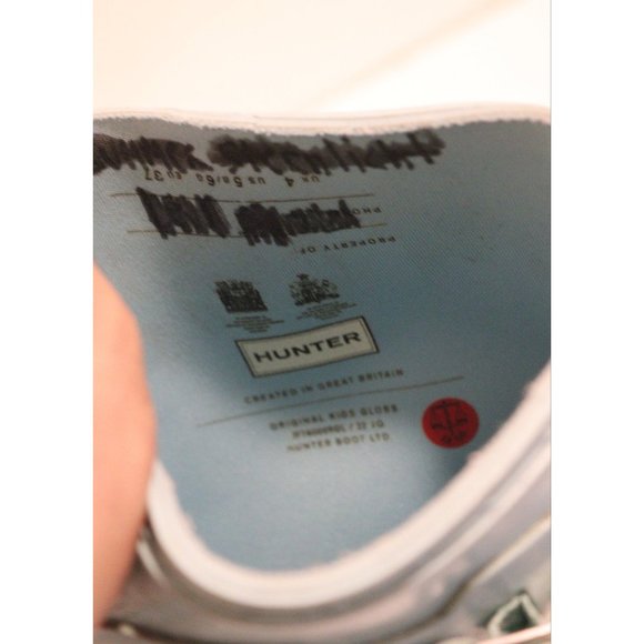 Hunter Play Tall Rain Boots in Turquoise 5 - Picture 5 of 7